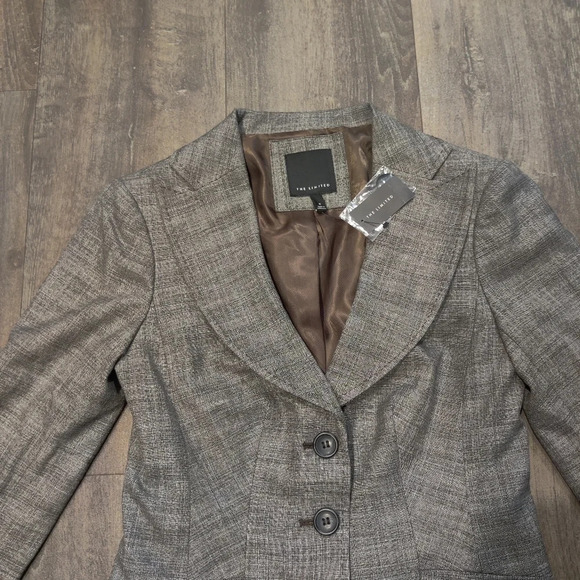 *NWT* The Limited Brown Blazer - Picture 4 of 6